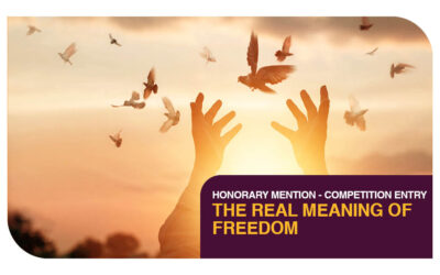IN ARTICLE WRITING COMPETITION THE REAL MEANING OF FREEDOM