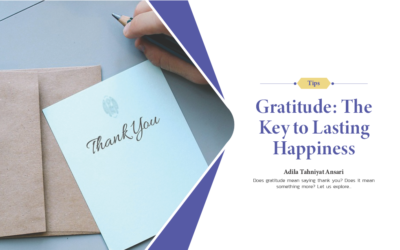 Gratitude: The Key to Lasting Happiness